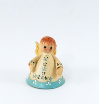 Christmas Ornament/Figurine Angel Tempo Craft 2.25&quot; Tall Vintage 1981 - £7.02 GBP