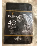 40 Piece Drawing and Sketching Pencil Art Set in Zip Up Case - $41.09 CAD