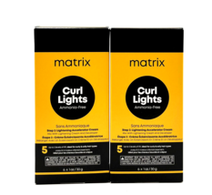 Matrix Curl Lights Ammonia Free Step 2 Lightening Accelerator 6x1 oz -2 Pack - £29.42 GBP