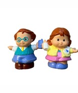Fisher-Price Little People Father &amp; Mother Figures Vintage 1990s Toys Pl... - $10.53 CAD