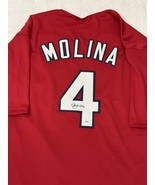 Yadier Molina Signed St. Louis Cardinals Baseball Jersey COA - €145,20 EUR