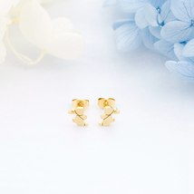Cute Small Origami Rabbit Earrings For Women Kids - £5.03 GBP