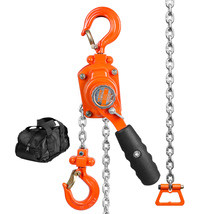 VEVOR Manual Lever Hoist 1/4 Ton 550 LBS 5 FT G80 Steel Double-Pawl Brake - €41,12 EUR