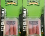 Lot of 2 Primos 628 Turkey Hunting Call Box Chalk Wax Free Accessory New - $12.86