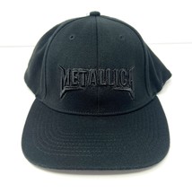 Vintage Metallica Ninja Star Fitted Baseball Cap Hat L/XL Black Bio Dome... - $737.21 MXN