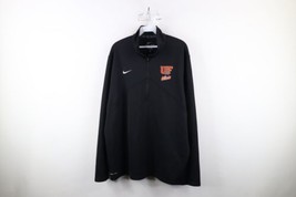 Nike Mens XL Team Issued University of Findlay Football Half Zip Sweater Top - £42.60 GBP