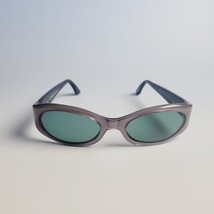 Iceberg Italy 85192 410 53[]19 130 oval vintage sunglasses plum blue lenses - $222.15