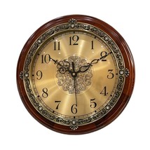 Exquisite Prestige Large Solid Wood Retro Silent Wall Clock For Living Room - £86.24 GBP+