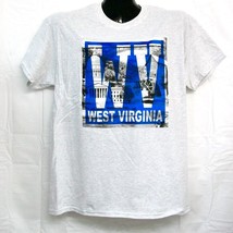West Virginia The Mountain State Collage Tee Shirt Multi Colors - £9.10 GBP