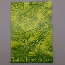 1978 RSC Royal Shakespeare Theatre Love&#39;s Labour&#39;s Lost Program - £7.39 GBP