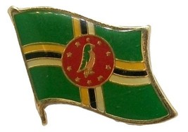 Dominica Flag Hat Tac or Lapel Pin - £5.38 GBP