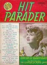 Hit Parader Lyric Magazine 1949 Vintage Joan Fontaine Monte Cristo Ray B... - £8.58 GBP