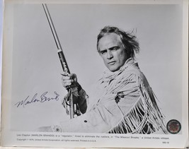 Marlon Brando Signed Photo - The Missouri Breaks w/COA - £1,010.11 GBP