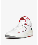 Nike Air Jordan 2 II Retro Origins White Fire Red DR8884-101 7.5 Italy I... - $98.99