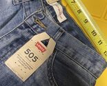 new authentic 28x23 adjustable strauss  LEVI’S 505 Jeans  Husky - $31.60