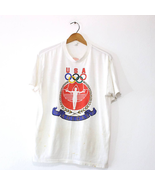 Vintage Adidas 1988 Olympics T Shirt XL - £142.44 GBP