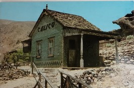 Calico Ghost Town Bottle House Postcard - $2.95