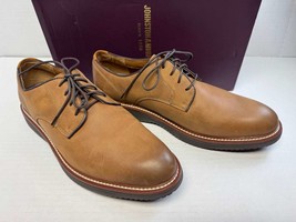 Johnston &amp; Murphy Men&#39;s Upton Plain Toe Tan Oiled Full Grain 13 M US - $116.40