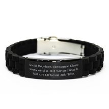 Cool Social Worker Gifts, Social Worker. Because Classy Sassy and a Bit, Fun Hol - £17.19 GBP