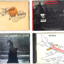 Neil Young 4 CD Bundle Harvest Gold Rush Crazy Horse Broken Arrow Landing Water - £26.58 GBP
