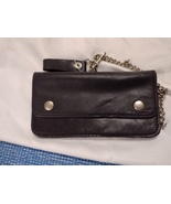 Leather Biker/Trucker Wallet with Chain Unbranded LN - £7.94 GBP