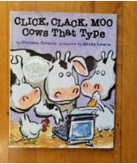 Click, Clack, Moo Cows That Type - Hardcover By Doreen Cronin - £6.96 GBP