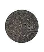 Vintage Taxco Mexico Sterling Silver Aztec Calendar Brooch Pendant J Gom... - $58.50