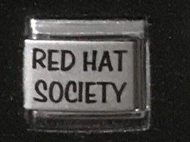 Red Hat Society Wholesale Italian Charm Laser Link 9MM K55 - £10.55 GBP