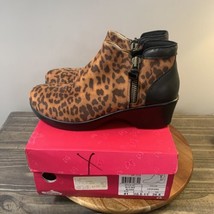 NEW Alegria Sloan Leopard Bootie Womens Size EU 41 US 11 Boots SLO-402 - £62.05 GBP
