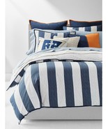 Ralph Lauren Casey Stripe 4P King Duvet Cover Set $505 - $347.67 CAD