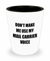 Mail Carrier Shot Glass Coworker Gift Idea Funny Gag For Job Liquor Lover Alcoho - £10.26 GBP
