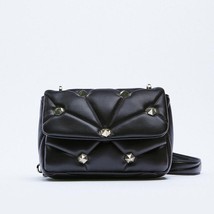 Designer Bags Handbags for Women 2021 Tote Bag Rivet Ladies Crossbody Shoulder B - £51.39 GBP