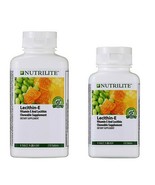 NUTRILITE AMWAY Lecithin-E Vitamin E Chewable Natural 150/270 tablets Fast Ship - $42.30