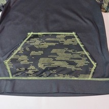 Augusta Men’s Black & Yellow Hoodie Pullover Sweatshirt Size Adult Medium  image 6