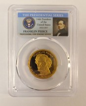 2010-S PCGS PR69DCAM Franklin Pierce Presidential Dollar Free Shipping  - £11.98 GBP