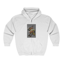Black Amara Unisex Heavy Blend™ Full Zip Hooded Sweatshirt - £35.95 GBP