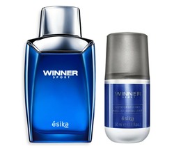 Winner Sport Perfume &amp; Roll-on Deodorant Set by Esika - £35.92 GBP