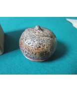 JAPANESE INCENCE HOLDER JINDO OF BIZEN ORIGINAL BOX SIGNED 2 X 2 1/2&quot; NIB - $122.75