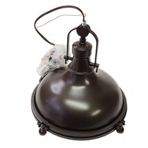 Progress Lighting P5188-108 Fresnel Lens 12" Wide Pendant - Oil Rubbed B... - $140.90