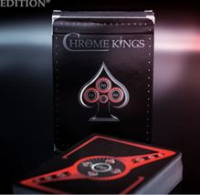 Chrome Kings Limited Edition Playing Cards (Players Red Edition)  - £10.86 GBP