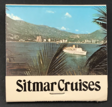 Sitmar Cruises Ocean Liner TSS Fairsea TSS Fairwind Matchbook Full 30 Un... - $8.59