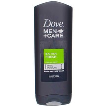 Dove Body Face Wash Men Care Scented Extra fresh Micromoisture Men&#39;s ski... - $14.69