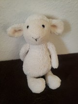 Jellycat Bashful Lamb Sheep White Cream Soft 8&quot; Plush Stuffed Animal Toy - £15.48 GBP