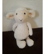 Jellycat Bashful Lamb Sheep White Cream Soft 8&quot; Plush Stuffed Animal Toy - £15.50 GBP