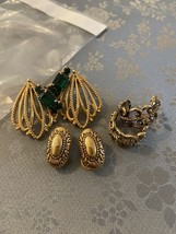 Lot Of 4 - Gold Plated Earrings (Pre-owned) - £5.56 GBP