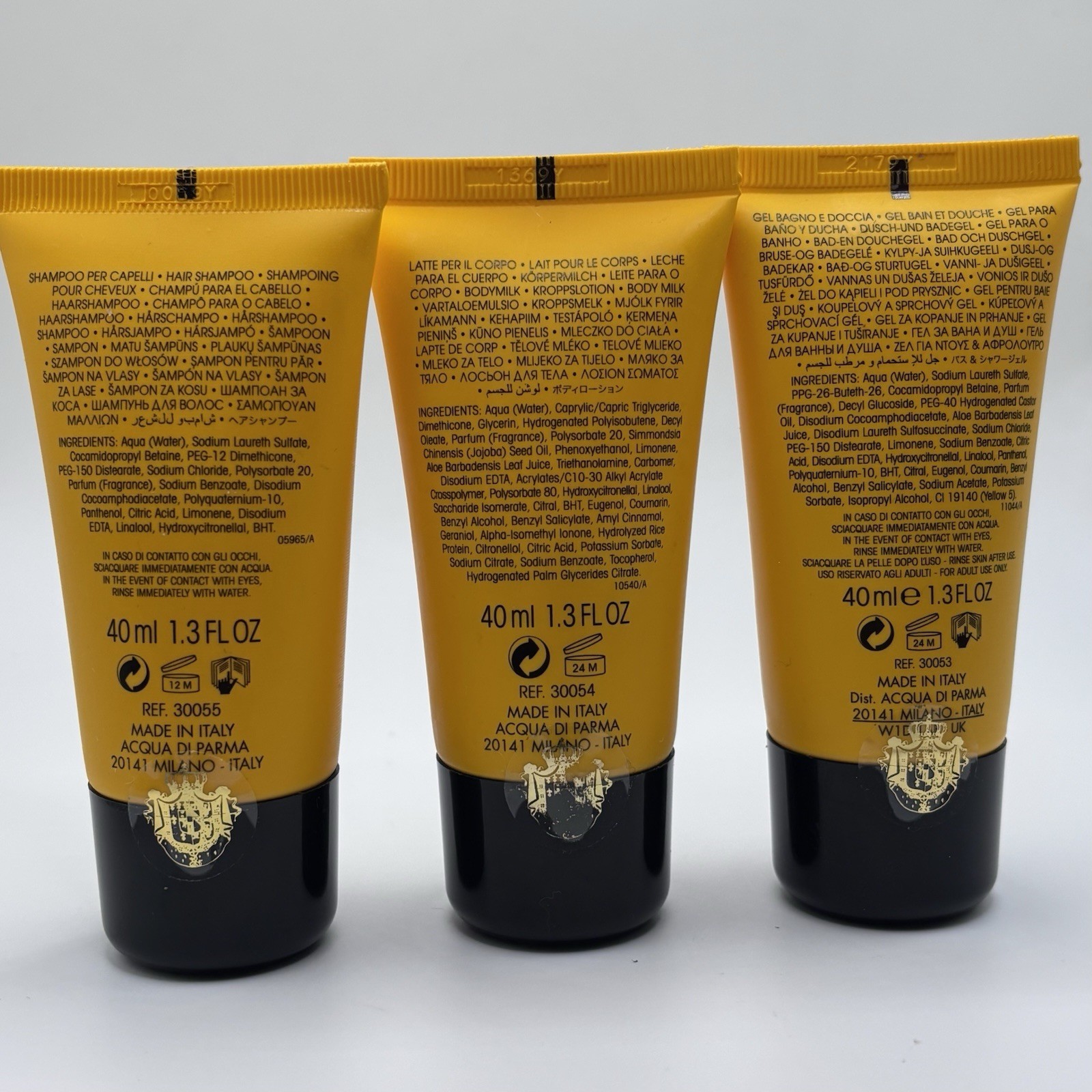 Acqua Di Parma Body Lotion Shampoo Body Wash Lot 0f 3 Italy 1.3 oz 40ml Item image 2