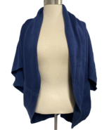 CANNA Blue Cotton Poncho, Women&#39;s One Size - $13.02 CAD