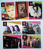 Lot Of 7 1991 Pro Set Music Super Stars Trading Card Historic Concerts Cards - £4.73 GBP