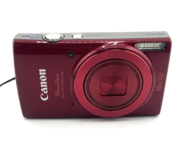 Canon Powershot Elph 190 Digital Camera RED 20MP 10x Zoom HD WiFi NFC Near MINT - £235.17 GBP