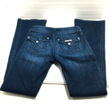 Hudson Boot Cut Jeans Flap Pocket Medium Wash Blue Denim Women Size W27 ... - £22.74 GBP